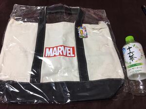 新品　MARVEL　マーベル　2WAYトートバッグ　ショルダーバッグ　ホワイト　送料無料