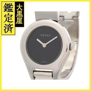 GUCCI　グッチ　バングルウォッチ　6700L　SS　女性用クオーツ時計【473】