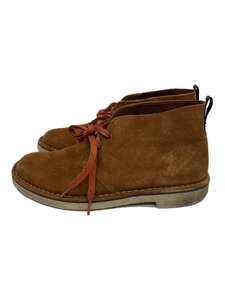 Clarks◆チャッカブーツ/UK6.5/BRW/スウェード/15522