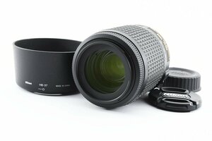 Nikon AF-S Nikkor 55-200mm f/4-5.6G ED DX VR IF [美品] HB-37 レンズフード付き 手ぶれ補正 望遠ズーム