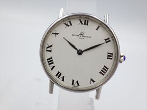 380771①【1円スタート】BAUME&MERCIER ボーム&メルシエ 稼動品 1530 ラウンド メンズ 時計 手巻き ケース33mm ラグ幅18mm