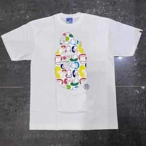 A BATHING APE BABY MILO MULTI CAMO HEAD TEE Lサイズ アベイシングエイプ 半袖 Tシャツ BAPE