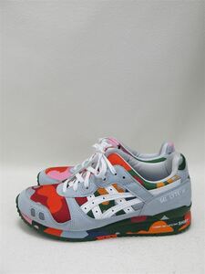 ASICS◆GEL LYTE 3/ゲルライト3/ローカットスニーカー/26cm/GRY/1201A132//ローカットスニーカー