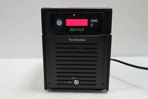 D0501 h 　バッファロー BUFFALO TeraStation TS-XE6.0TL/R5 HDD無 NAS ネットワークHDD 鍵無し　本体のみ　通電確認