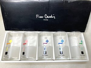 佐々木グラス pierre cardin/ピエールカルダン タンブラーセット 5色 5個 グラス コップ 訳アリ