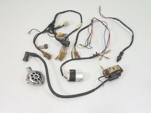 ♪モンキー 4L Z50J 純正 電装 ハーネス イグニッションコイル ホーン コンデンサーなど 実動車外し 検 ノーマル カスタム 1 AB27 ゴリラ