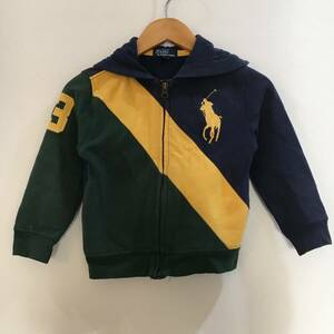 RALPH LAUREN/ラルフローレン キッズ 110サイズ 子ども服 フード付き パーカー フルジップ