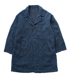 限定 ( M ) PORTER CLASSIC KASURI COAT 2 ポータークラシック 絣 コート KENDO SASHIKO セットアップ ジャケット 剣道 刺し子 ブルゾン