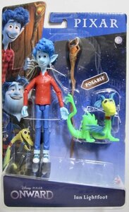 ディズニー ピクサー マテル 2分の1の魔法 イアン・ライトフット ＆ ブレイジー フィギュア Disney PIXAR MATTEL ONWARD