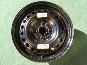 L15065 ホンダ フィット シャトル 純正 スチール １本のみ スペア 等 ５．５Ｊ×１５ ＋５０ ＰＣＤ１００ ４穴