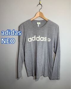 adidas アディダスNEOロングスリーブ Tシャツ:O☆TS-355