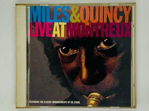 即決CD マイルス・デイヴィス＆クインシー・ジョーンズ MILES DAVIS & QUINCY JONES / LIVE AT MONTREUX JAZZ X32