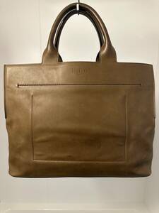 特注110万円 Berluti Cabas Leather Tote Bag ベルルッティ カバ トートバッグ ヴィテッロフィオーレ 仔牛の花 2018年秋冬モデル