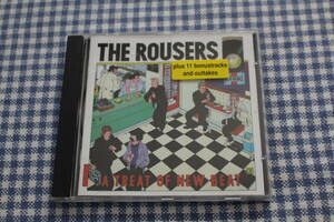 CD　輸入盤　廃盤　THE ROUSERS　A TREAT OF NEW BEAT　ボーナストラック11曲　貴重　レア　MAGAZINE GIRL