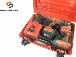 【送料無料☆彡ジャンク品】HILTI ヒルティ 14.4V 充電式 ドリルドライバー SFH144-A インパクトドライバー SID144-A コンボキット 91144