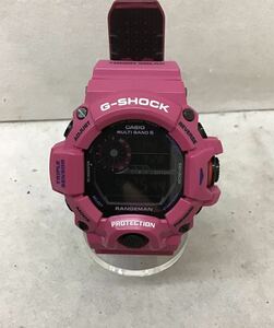 20230927【CASIO】カシオ G-SHOCK クォーツ腕時計 デジタル ピンク レンジマン gw-9400srj