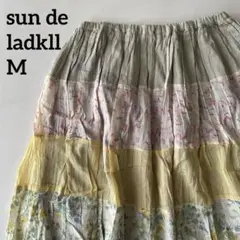 ＊sun de ladkll ティアードロングスカート