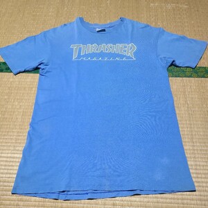 90s USA製 Thrasher Magazine Tシャツ サイズXL スラッシャー スケートボード ヴィンテージ Hanes