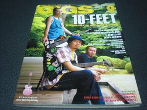 GiGS 2006.9 10-FEET:14P+ステッカー / サンボマスター / THE BACK HORN