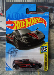 ホットウィール パガーニ ウアイラ 　HotWheels PAGANI HUAYRA 　カード傷み　　///(061)