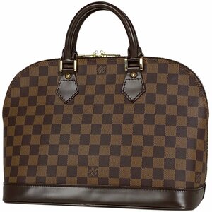 ルイ・ヴィトン Louis Vuitton アルマ 手提げ 通勤鞄 ハンドバッグ ダミエ ブラウン N51131 レディース 【中古】