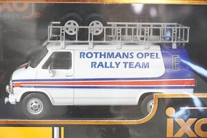 新品 ixo イクソ 1/43 シボレー ラリーアシスタントカー 1983 ROTHMANS OPEL RALLY TEAM RAC374X