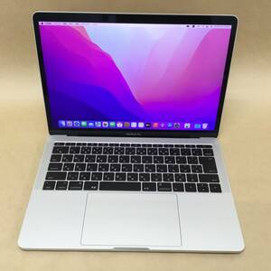 【2405289210】 アップル ノートPC MACBOOKPROCI5-2000 CI5(6360U)-2GHZ 8GB SSD256GB 13.3インチ シルバー LATE2016 A1708 MONTEREY12.2.1