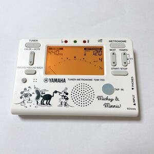 TDM-700 DMN5 ミッキー＆ミニー ヤマハ　メトロノーム　チューナー YAMAHA