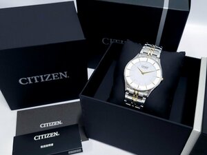 ☆美品 稼働品☆ CITIZEN シチズン Eco-Drive エコドライブ G872-S085811 ソーラー メンズ 腕時計 説明書 ケース付 M69FA