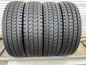 195/80R15 107/105N LT 2022年製 ブリヂストン BRIDGESTONE BLIZZAK VL10 スタッドレスタイヤ　4本 セット