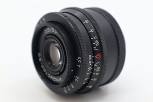 【全額返金保証】【最速発送】KMZ Industar-50 50mm F3.5 L39 ブラック