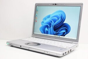 1円スタート ノートパソコン Windows11 WPS office搭載 Panasonic レッツノート CF-SV9 第10世代 Core i5 SSD256GB メモリ8GB カメラ DVD