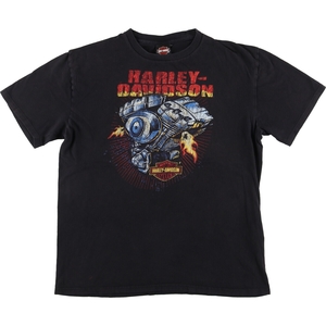 古着 ハーレーダビッドソン Harley-Davidson モーターサイクル バイクTシャツ メンズXL /eaa440195