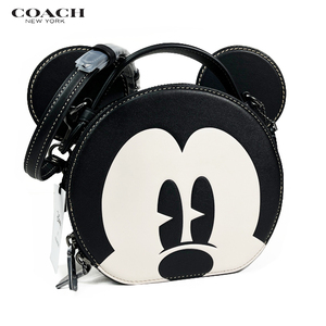 DISNEY X COACH ディズニー X コーチ コラボ レディース ショルダーバッグ ミッキーマウス イヤー バッグ レザー CM840 新作 新品