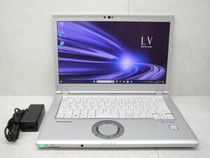 ☆1円スタート☆第8世代☆CF-LV8RDHVS.累積7150.高解像度1920×1080☆Core i5 1.60GHz/8GB/SSD256GB/無線/カメラ/Office/Win11 DtoD領域☆