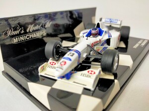 ★【 絶版 ！】☆ミ ミニチャンプス 1/43 スチュワート フォード SF1 マグヌッセン STEWART FORD SF 1 レーシングカー ミニカー ホワイト