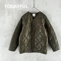 【美品】TODAYFUL トゥデイフル　キルティングライナージャケット