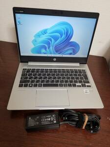 715 ほぼ新品 美品 動作品 HP ProBook 430 G7 Core i5 第10世代 (10210U)◆RAM16GB◆超高速 M.2 SSD256GB ◆13.3インチ HD Win11 PC laptop