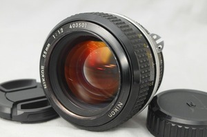 ★美品★NIKON ニコン AI NIKKOR 55mm F1.2 人気の単焦点レンズ/#3034