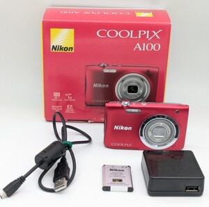 ★美品★Nikon ニコン COOLPIX A100 #1200#1000