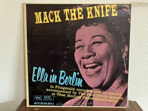 ELLA FITZGERALD ELLA IN BERLIN MACK THE KNIFE US盤 LP レコード エラ・フィッツジェラルド　エラ・イン・ベルリン　マック・ザ・ナイフ