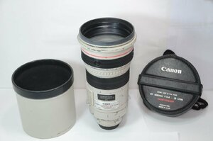 【 現状品 】Canon EF 300mmF2.8L IS USM フード フードキャップ付 キヤノン [管CN1542]