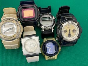 CASIO G-SHOCK カシオ Gショックなど4点本体のみ2点6点まとめジャンク品管理番号10-A348