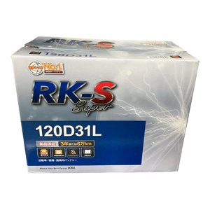 【未使用品】KBL　RK-S Super　バッテリー 120D31L (M0424-11)