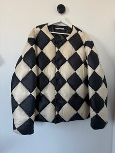 21AW NEIGHBORHOOD CHECKER DOWN JKT チェッカー キルティング ダウンジャケット / XL SIZE