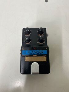 B179 パール Pearl エフェクター フランジャー FLANGER FG-01 音響機器 オーディオ機器 ギター用 フットペダル ジャンク 