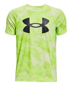 UNDER ARMOUR アンダーアーマー 1363278トレーニング Tシャツ UA テック ショートスリーブTシャツ ライム YMD