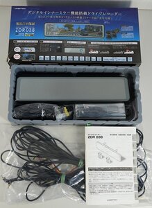 [IM] コムテック　ドライブレコーダー　ZDR 038　デジタルインナーミラー機能　対応車種12V車　11.88インチフルカラー　現状品　COMTEC