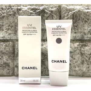 未使用 CHANEL シャネル UV エサンシエル 日やけ止めジェルクリーム 30ml スキンケア 化粧品 コスメ ESSENTIEL 管理RY24004141