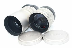 コンタックス CONTAX Carl Zeiss Planar 一眼レフ レンズ 35ｍｍ Ｆ2 2点セット